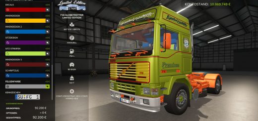 Volvo F16 Limited Edition v1.0