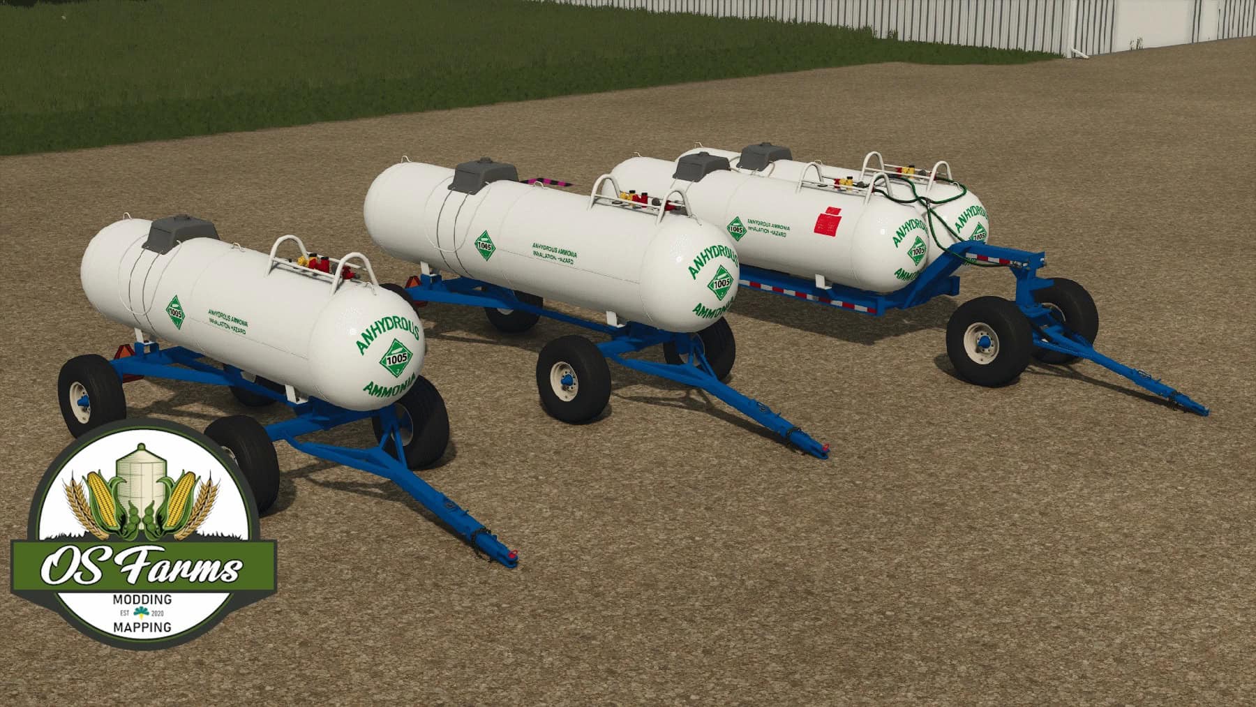 Ag Systems Annhydrous wagons v1.0