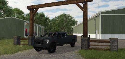 American Ranch Gate Entrance v1.0