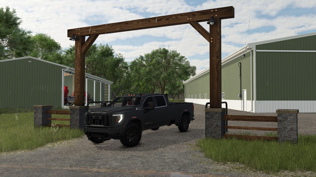 American Ranch Gate Entrance v1.0