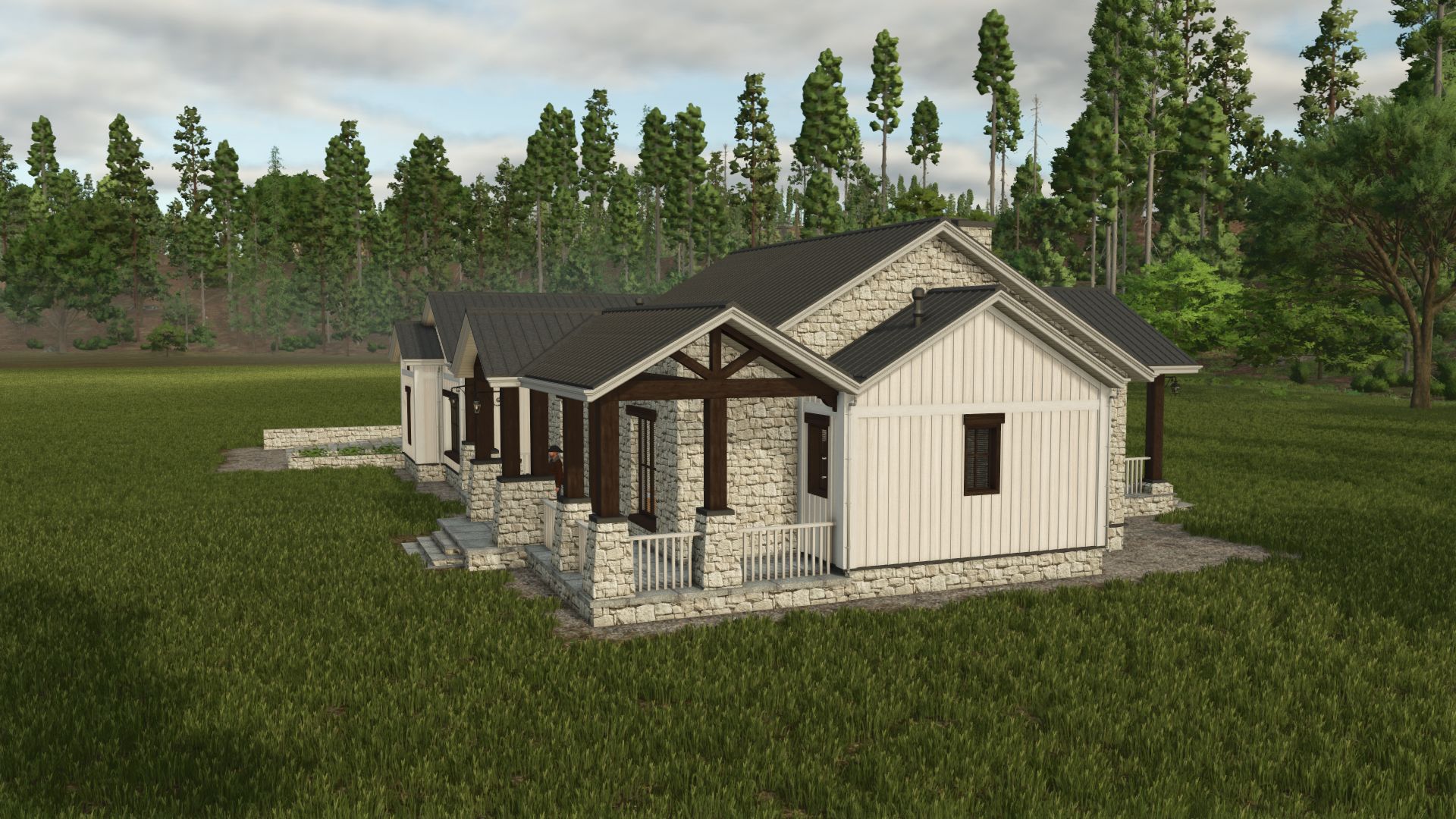 American Stone Farm House v1.0