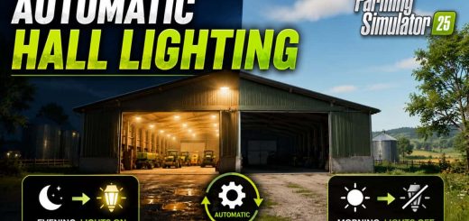Automatic hall lighting v1.0