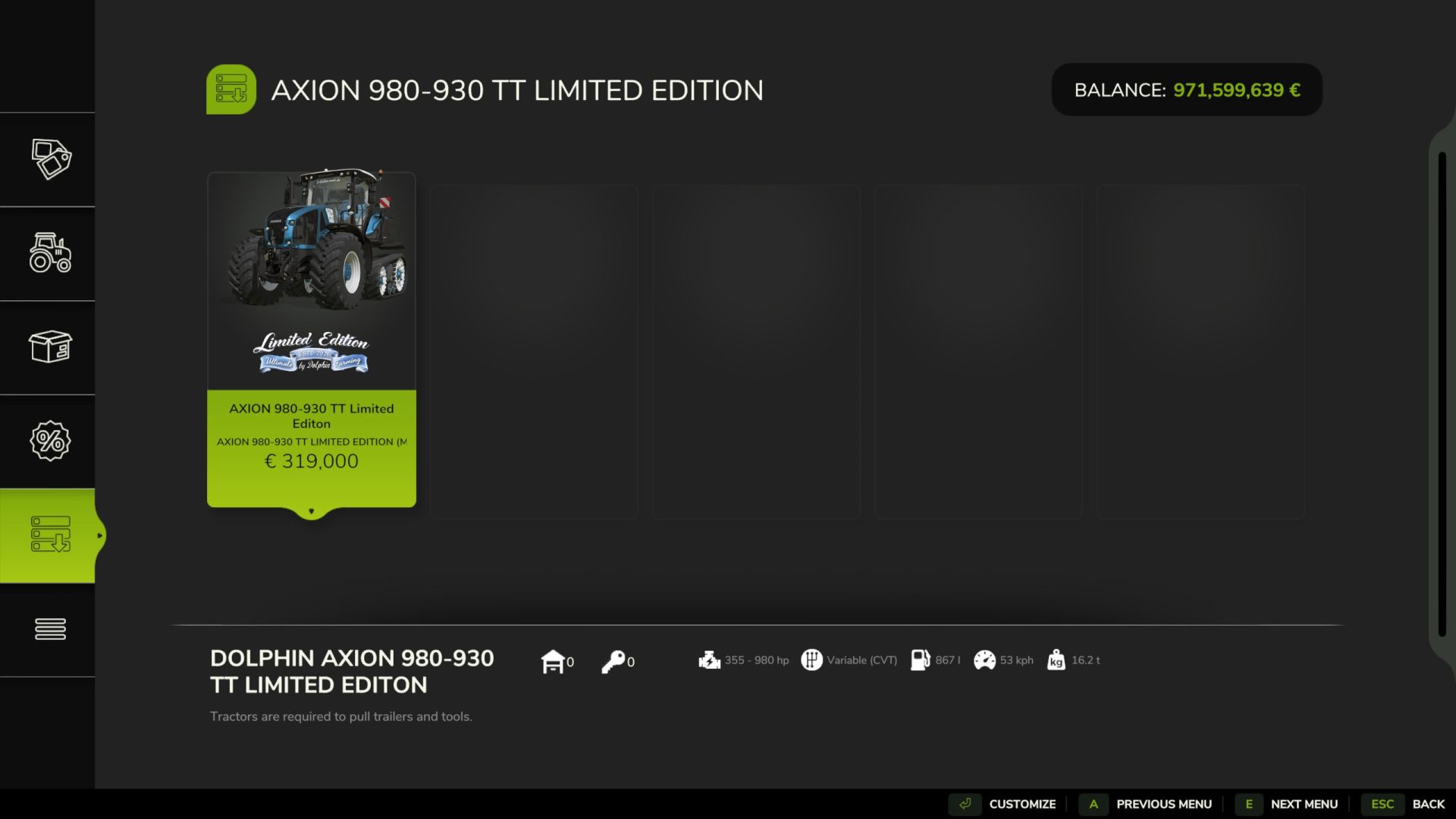 Axion 980 TT Limited Edition v1.0.0.1