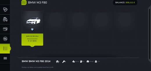 BMW M3 F80 v1.0.0.2