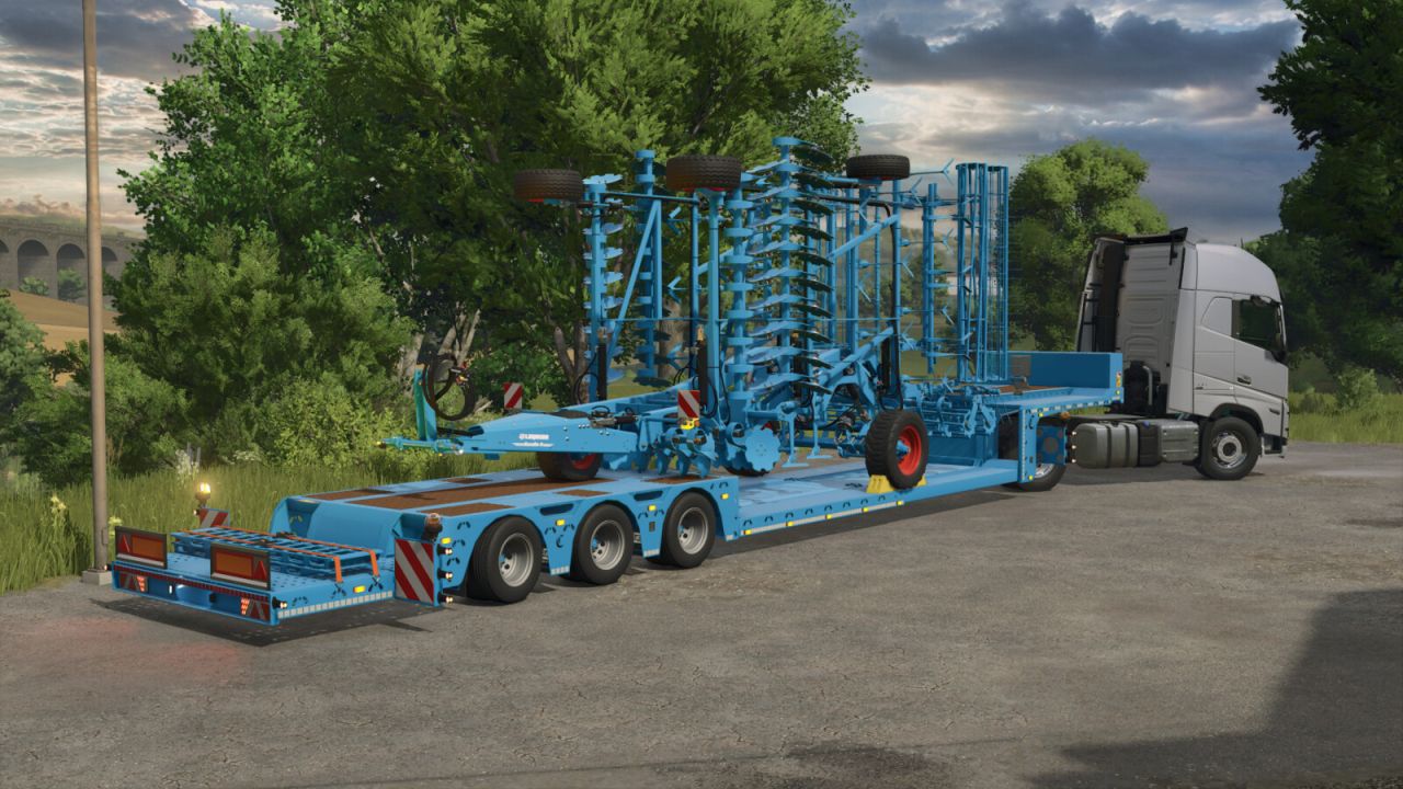 Camara Semitrailer Lowloader v1.0