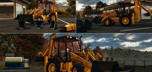 Case 580 Super K Backhoe v1.0