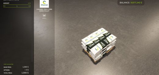 Channel Field Corn Seed Pallet v1.0