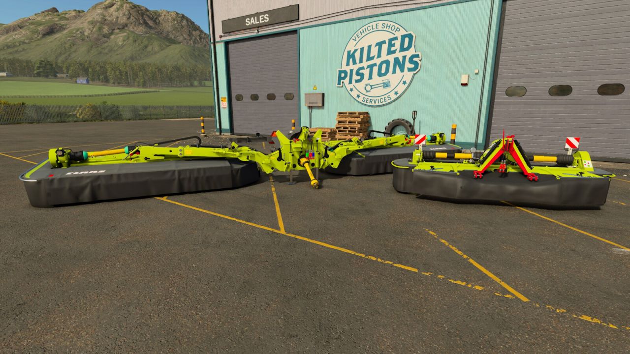 CLAAS Disco 1100C + 3600FC Night Edition v1.0