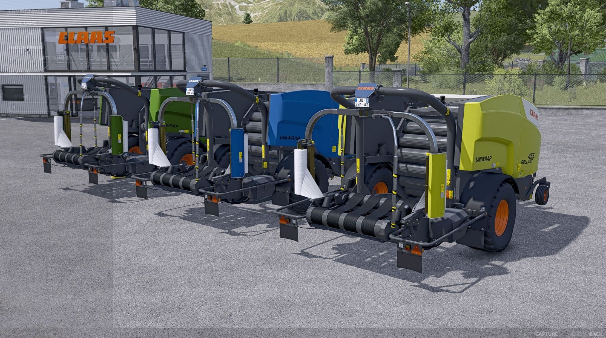 Claas Rollant 455 Uniwrap v1.1