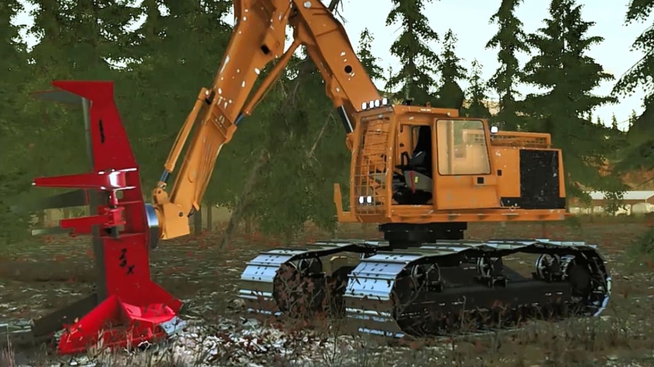 Custom feller buncher v1.0