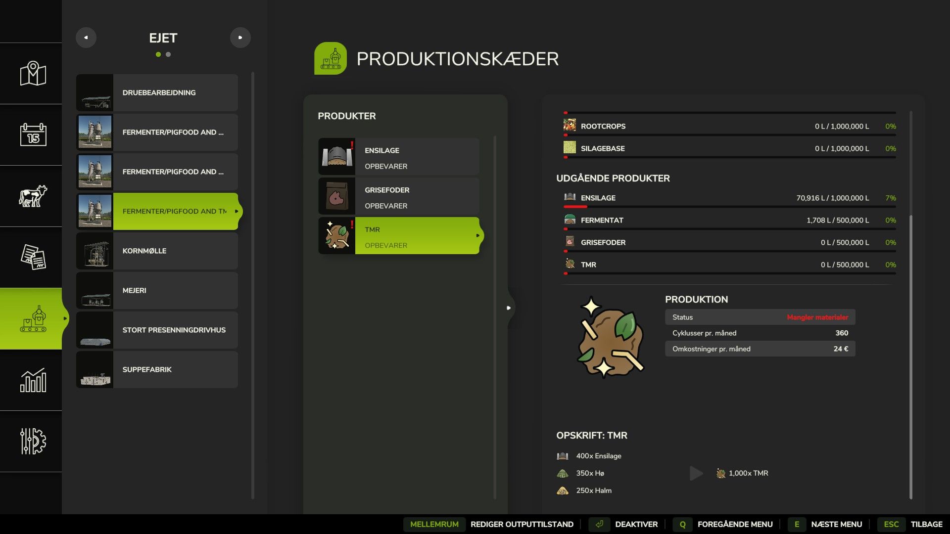 Fermenter / Pig food / TMR v1.6.0.8