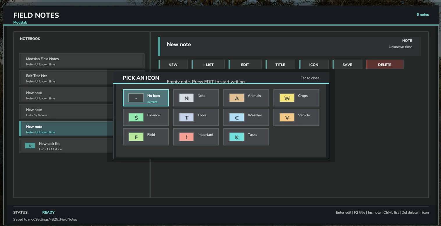 Field Notes v2.0