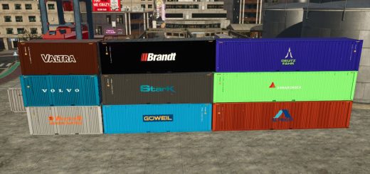 Fliegl Shipping Container Pack v1.0.0.1