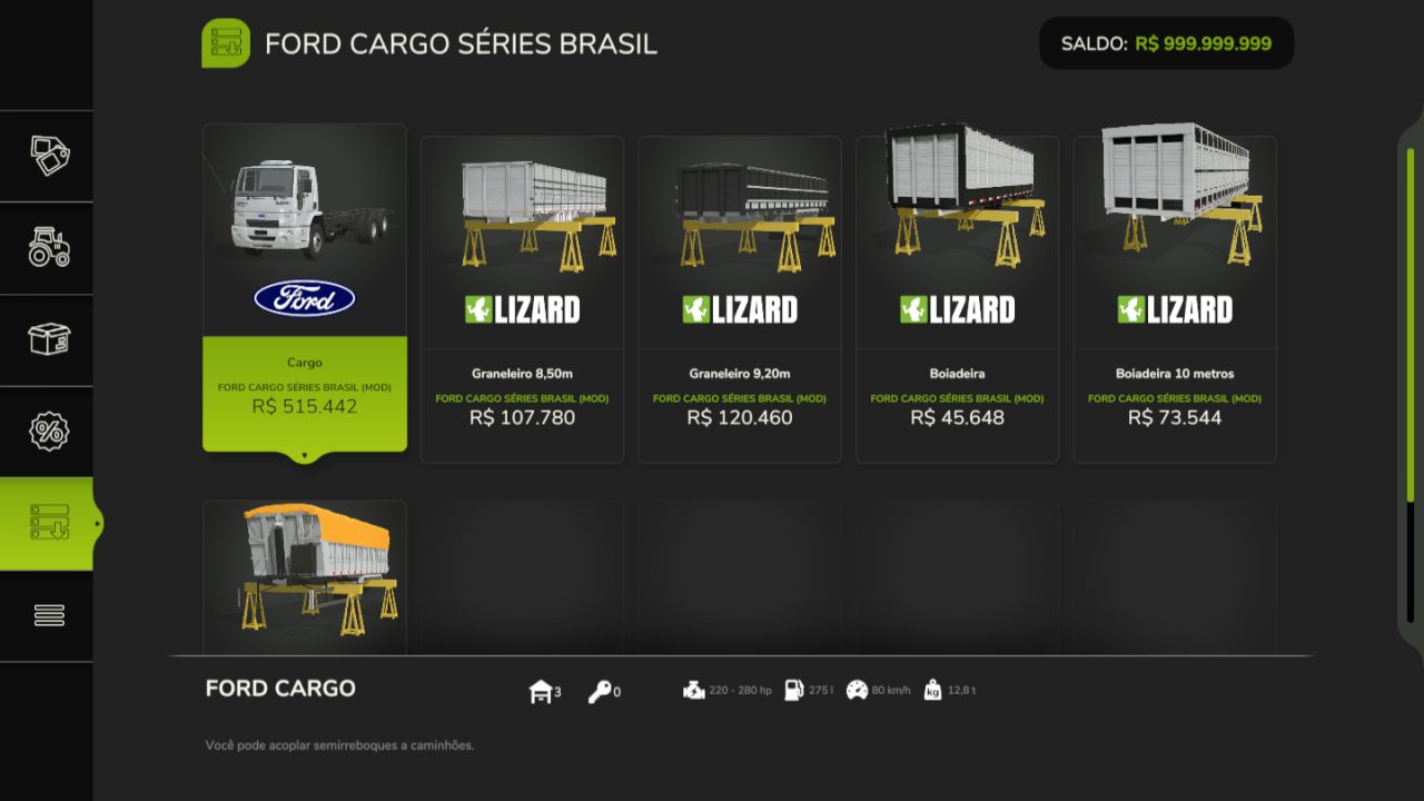 Ford Cargo Series Brazil v2.0