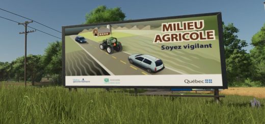 French Placeable Awareness Panel – Agricultural Environment v1.0