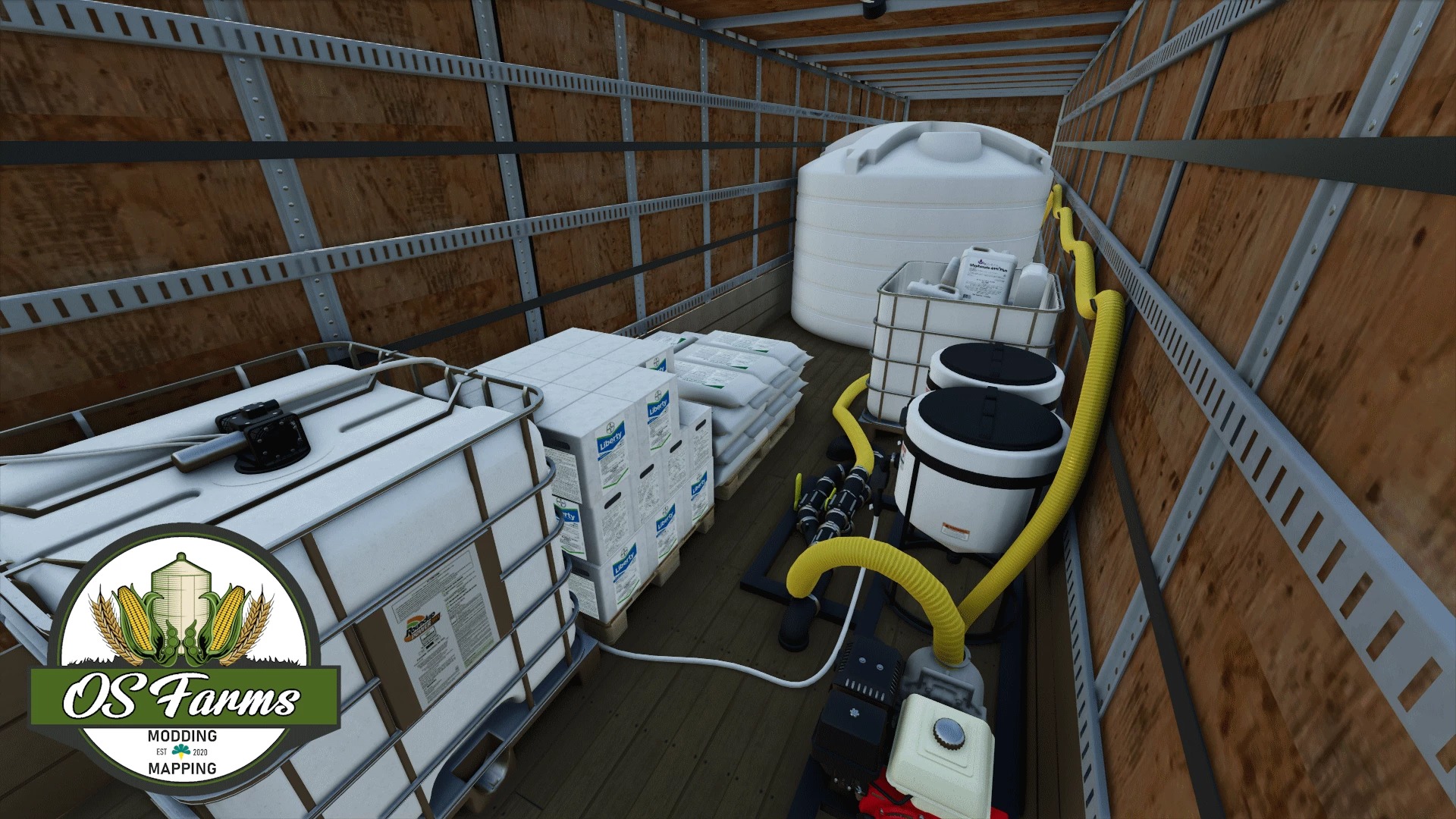 Fruehauf Van Trailer sprayer trailer v1.0