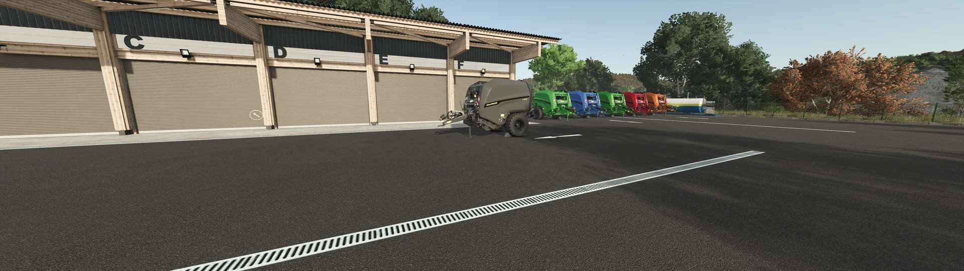 John Deere Ballenpresse V452R in Multicolor v1.1
