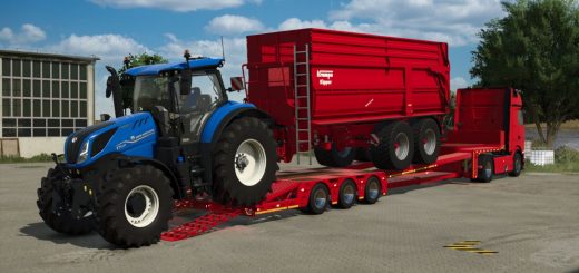 Lizard Semitrailer Lowloader v1.0
