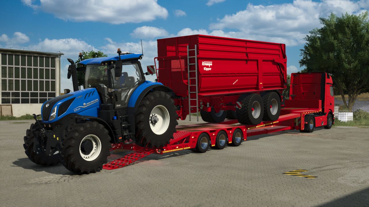 Lizard Semitrailer Lowloader v1.0