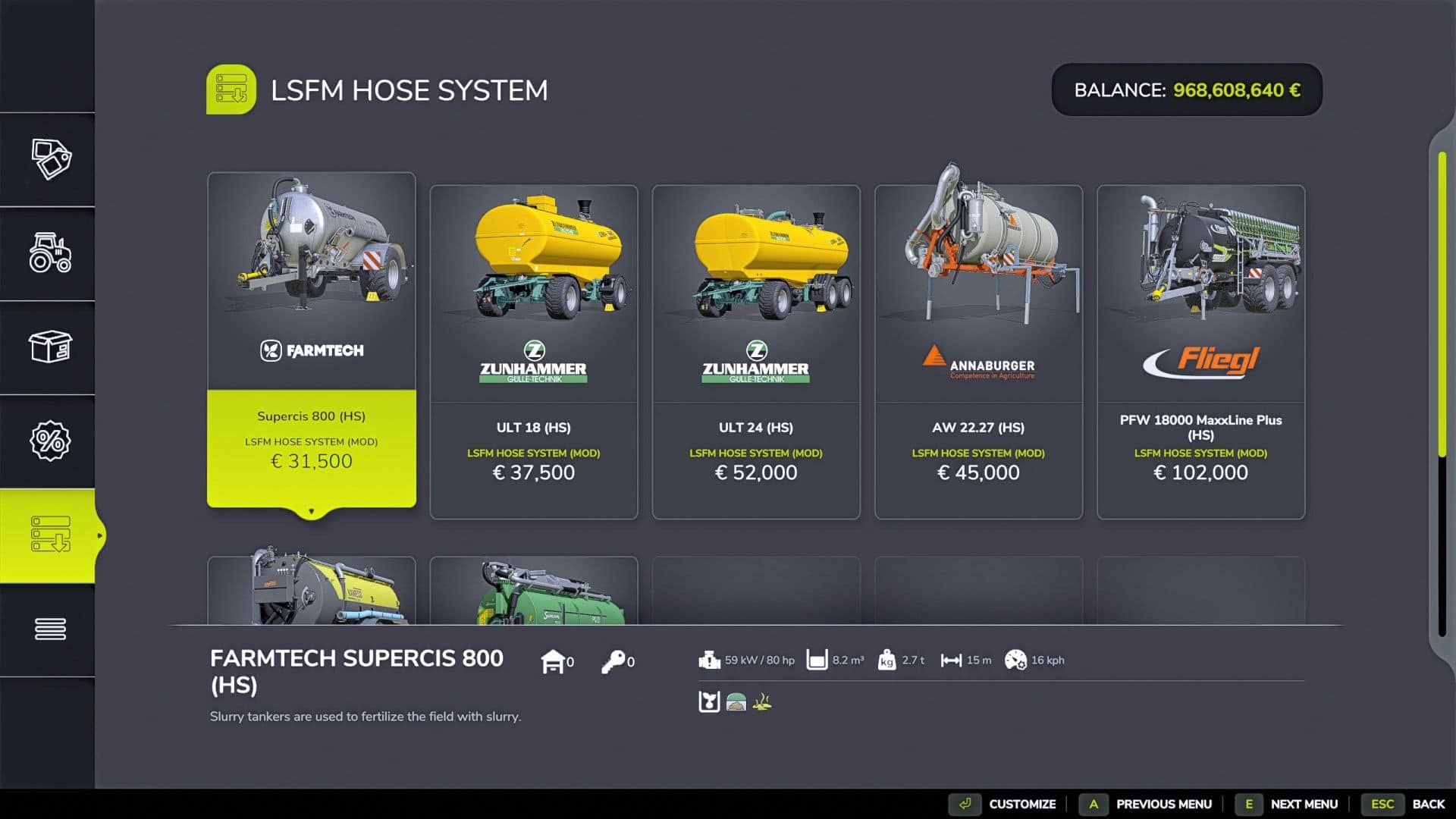 LSFM Hose System v1.0.0.1