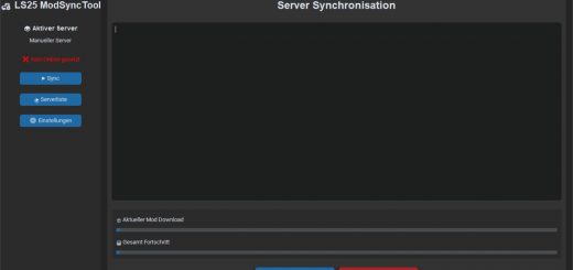 Mod Sync Tool With Server List v1.0