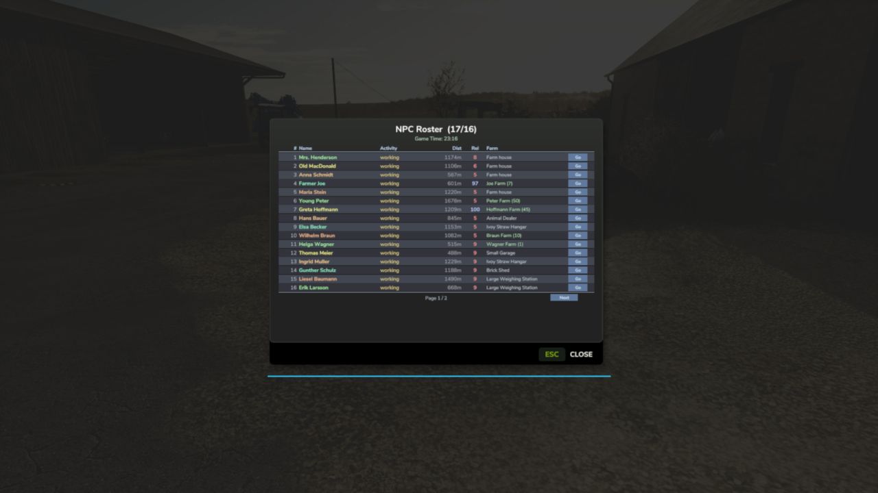 NPC Favor v1.2.6.0