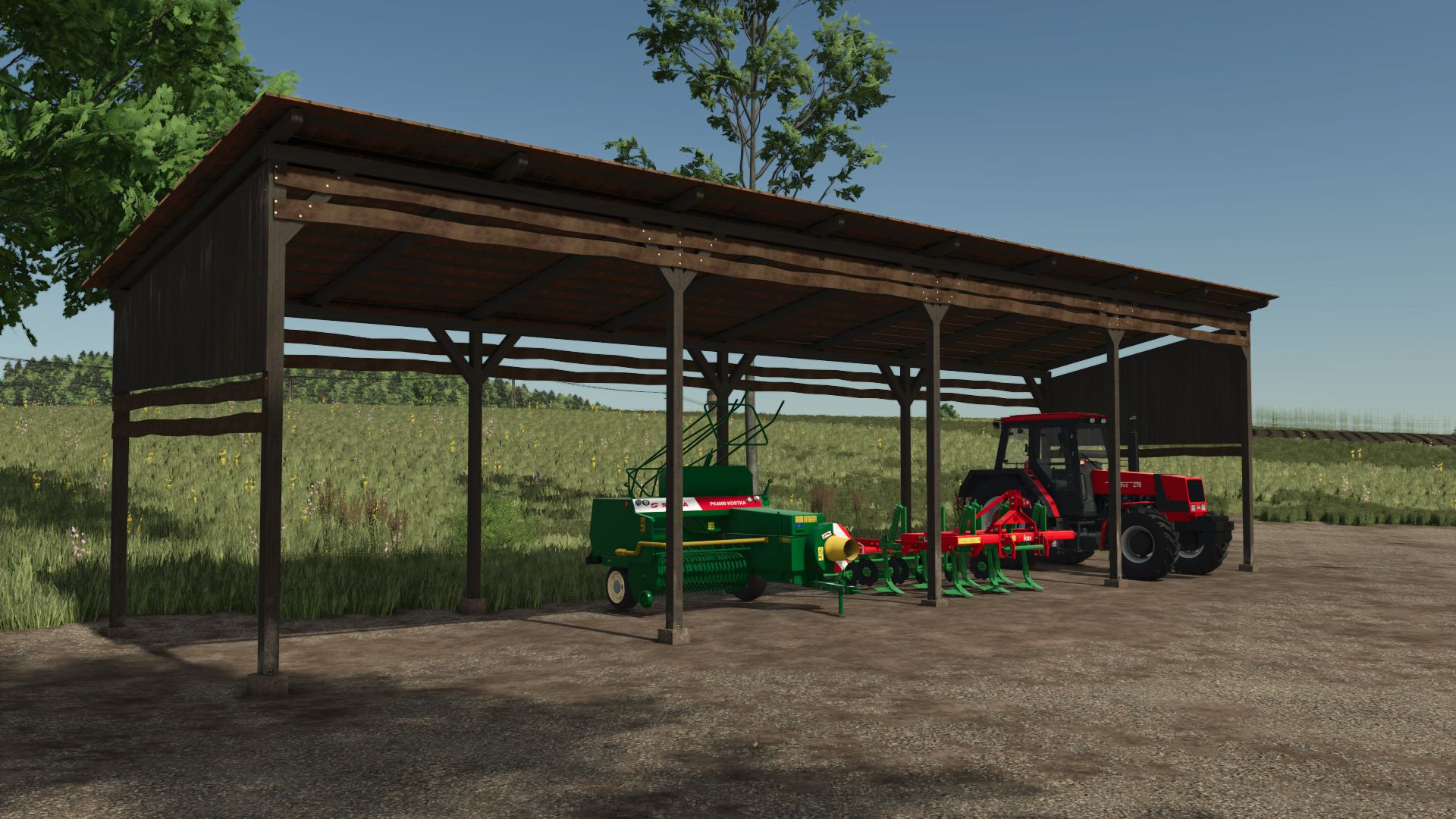 Old Polish Wooden Shed v1.0