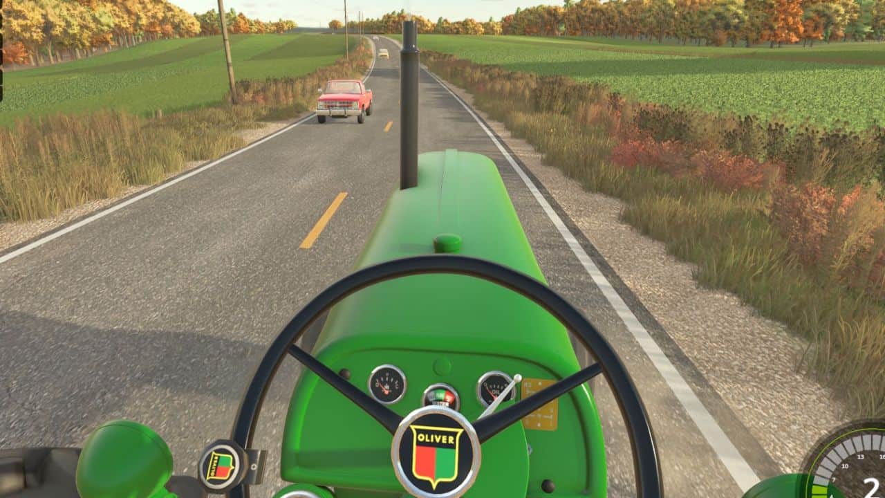 Oliver Super 88 Row-Crop Tractor v1.0