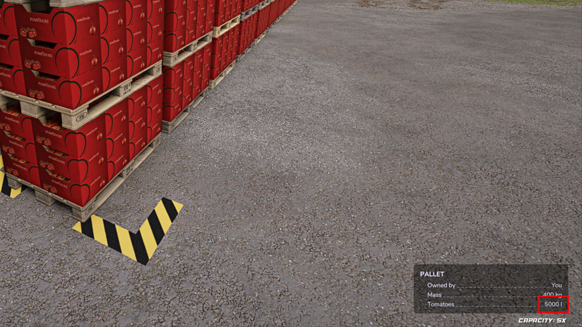 Pallet capacity and spawn control v1.0