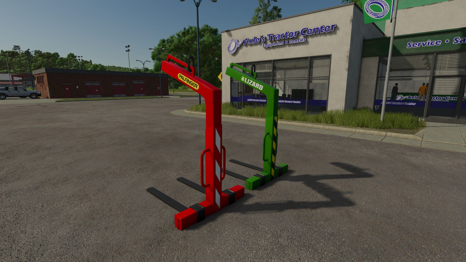 Pallet fork for crane v1.1