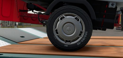Piaggio Ape Tires With Letters v1.0