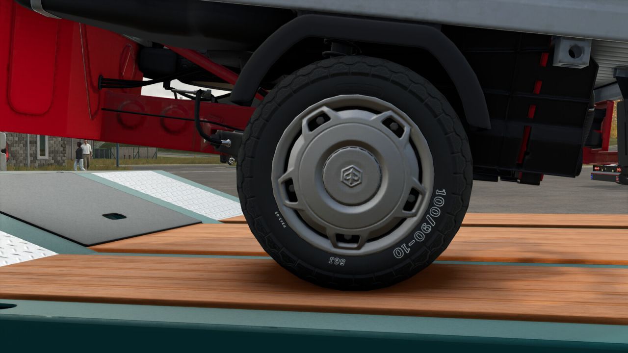 Piaggio Ape Tires With Letters v1.0