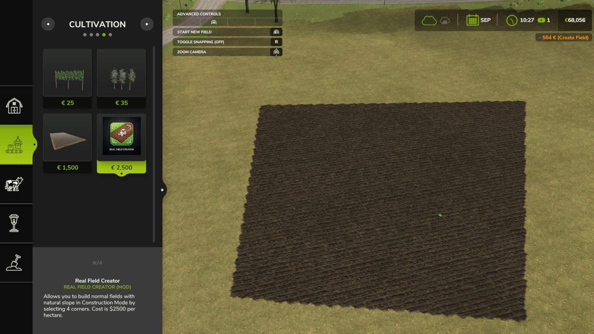 Real Field Creator v1.0.1.0