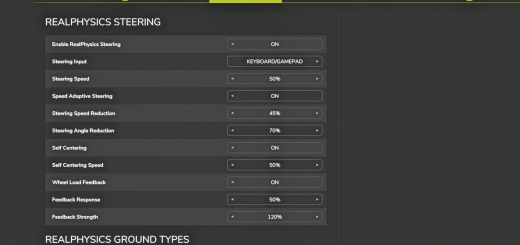 RealPhysics Steering v1.0.0.5