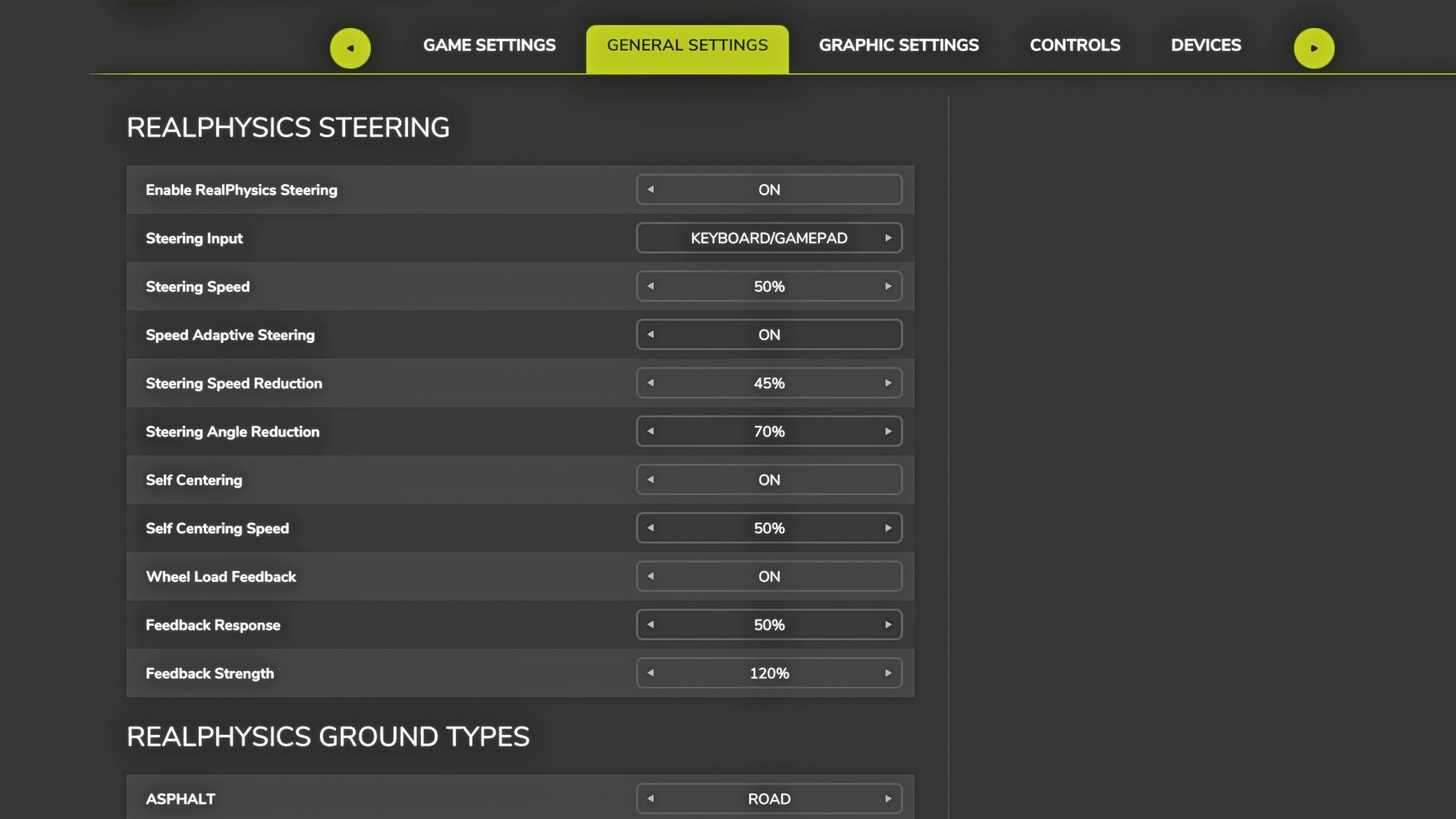 RealPhysics Steering v1.0.0.5