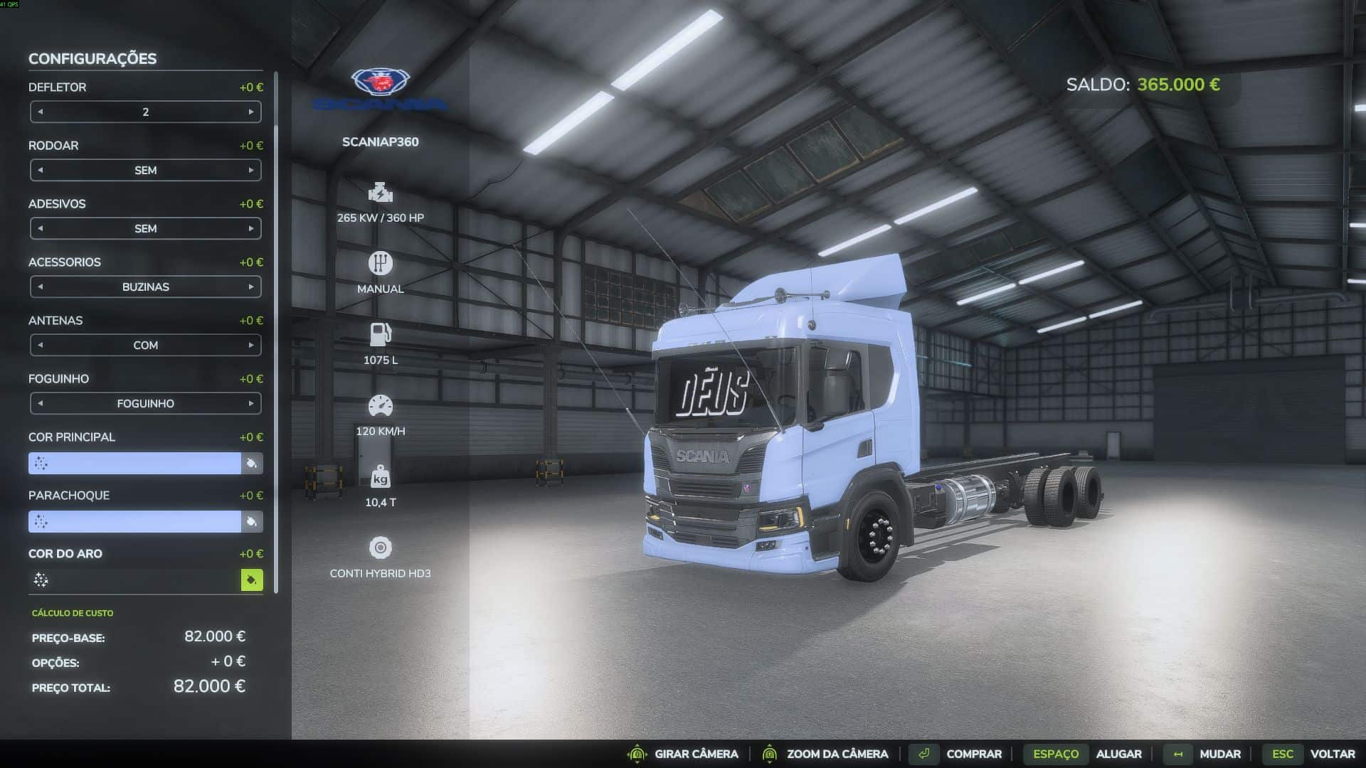 Scania P360 BR v3.0