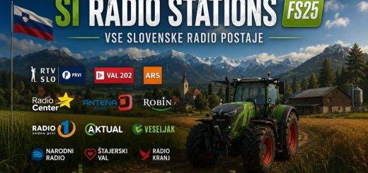 Slovenian radio stations v1.1