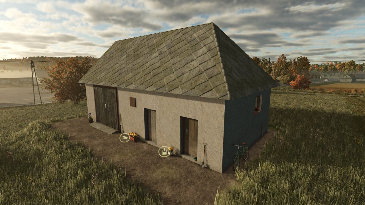 Small Garage With Root Crop Storage v1.0