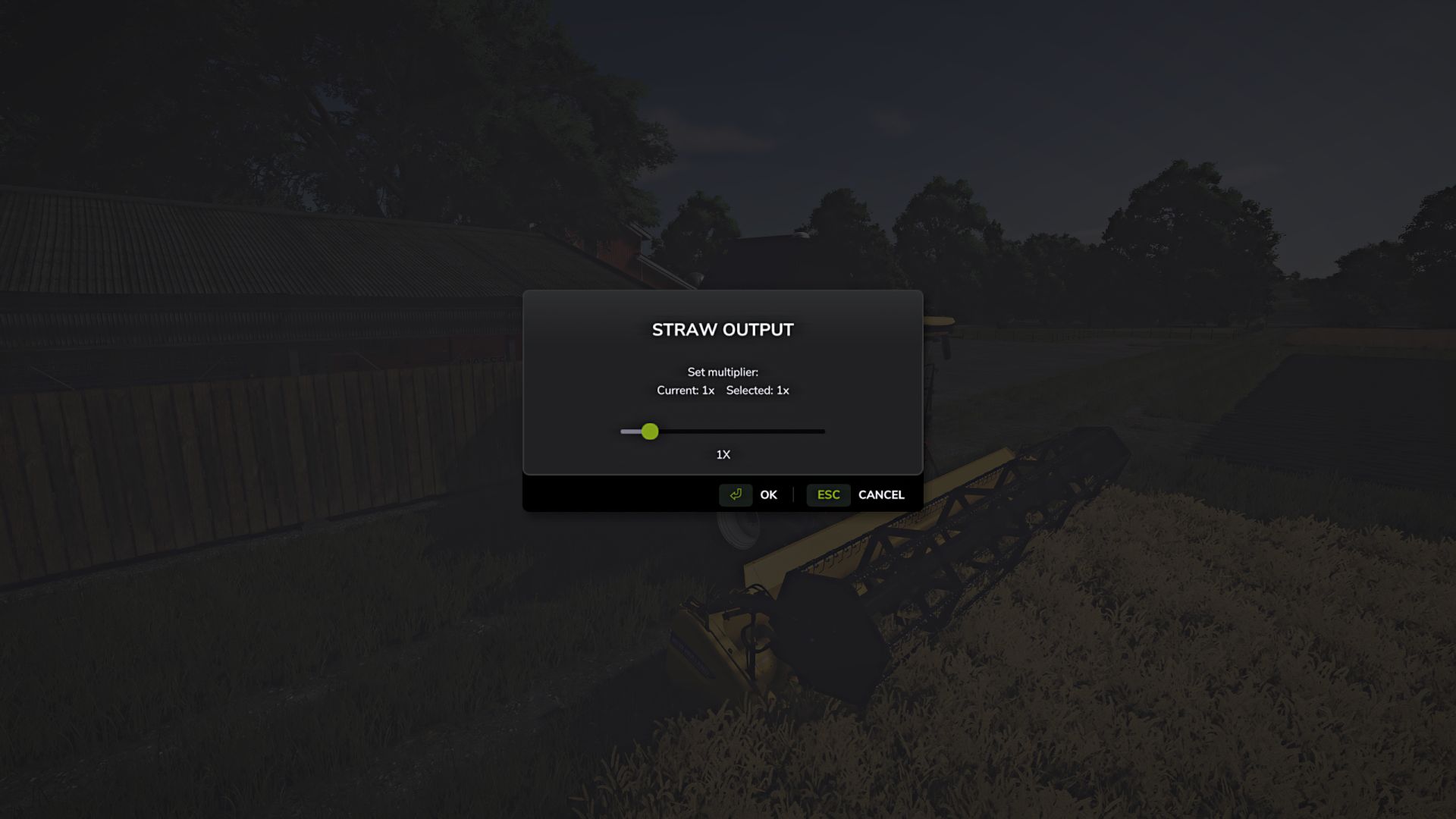 Straw output control v1.0