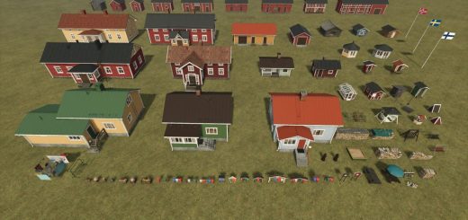 Traditional Finnish Farmhouses v1.1