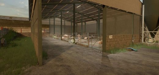 UK 4 Bay Pig Shed v1.0