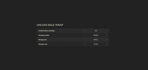 Unload Bale Wrap v1.0.2.0
