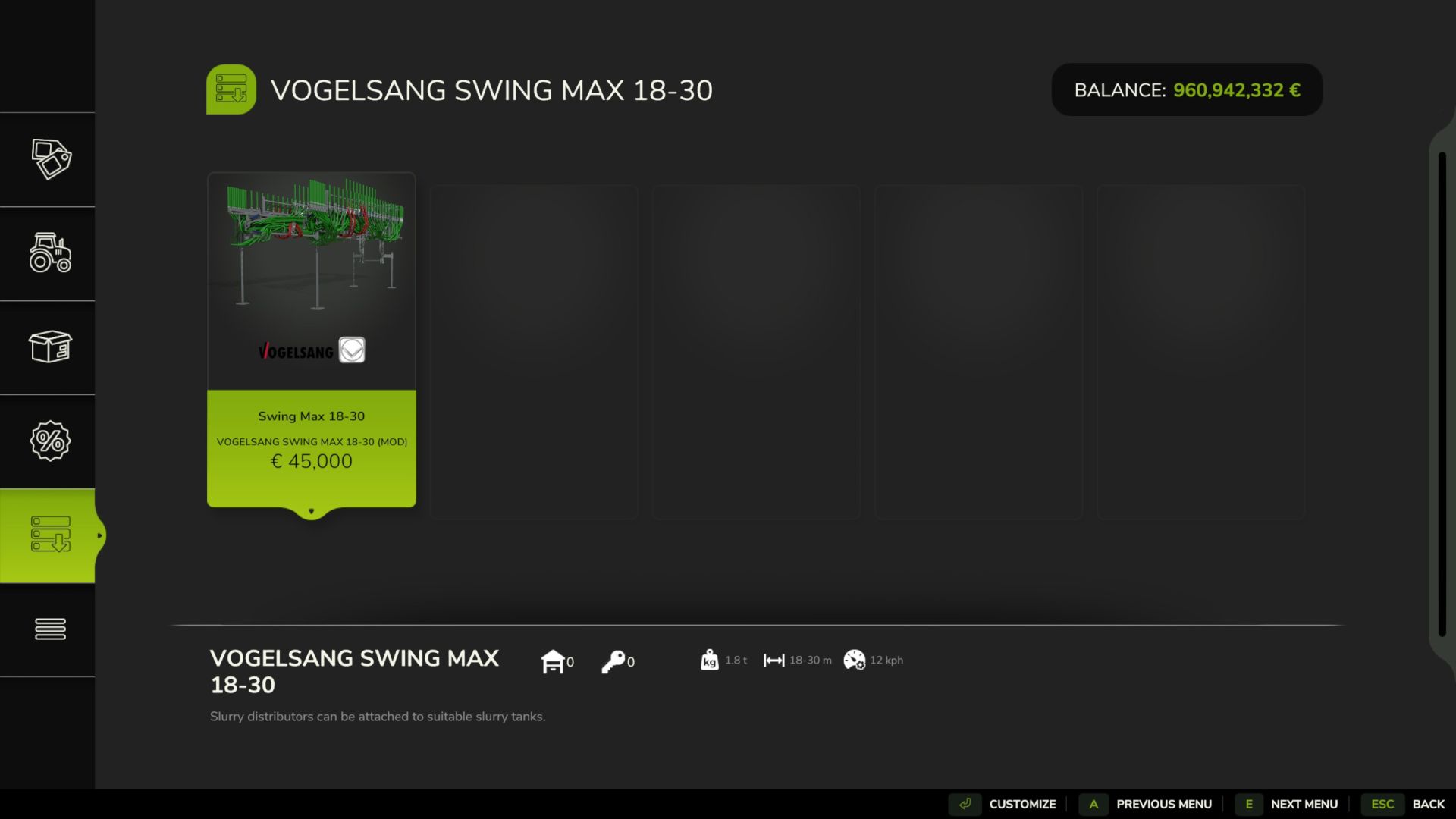 Vogelsang Swing Max 18-30 v1.0
