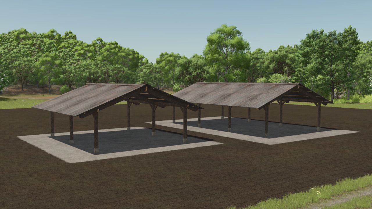 Wooden Sheds Pack v1.0