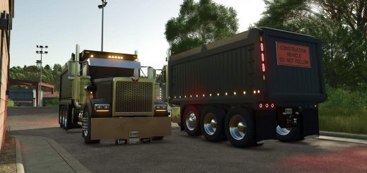 1990 Western Star 4964 Tri-Axle v1.4