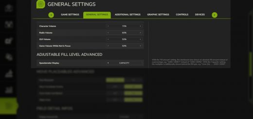 Adjustable Fill Level Advanced v1.0