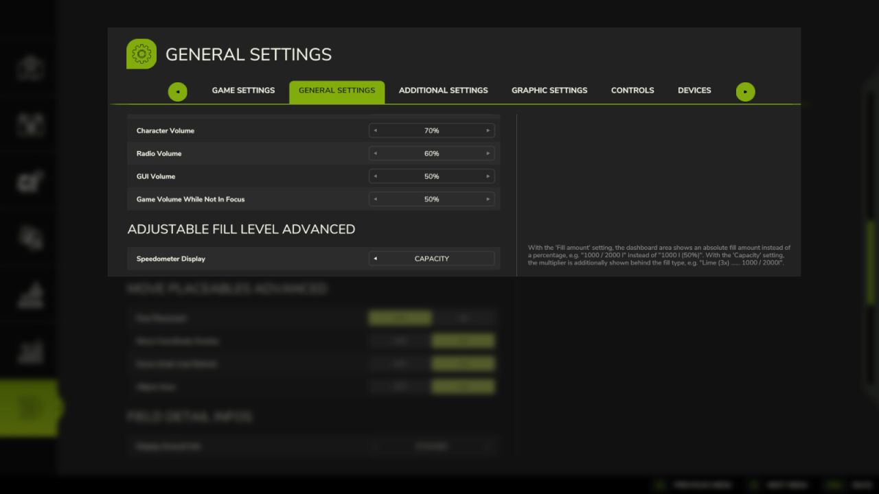 Adjustable Fill Level Advanced v1.0