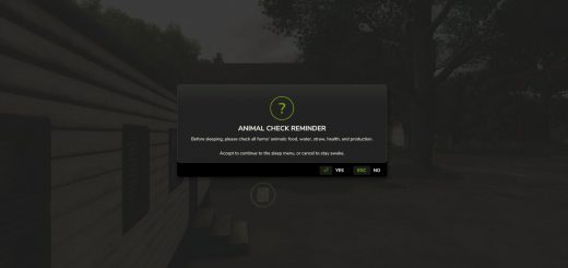 Animal Check Reminder v1.0
