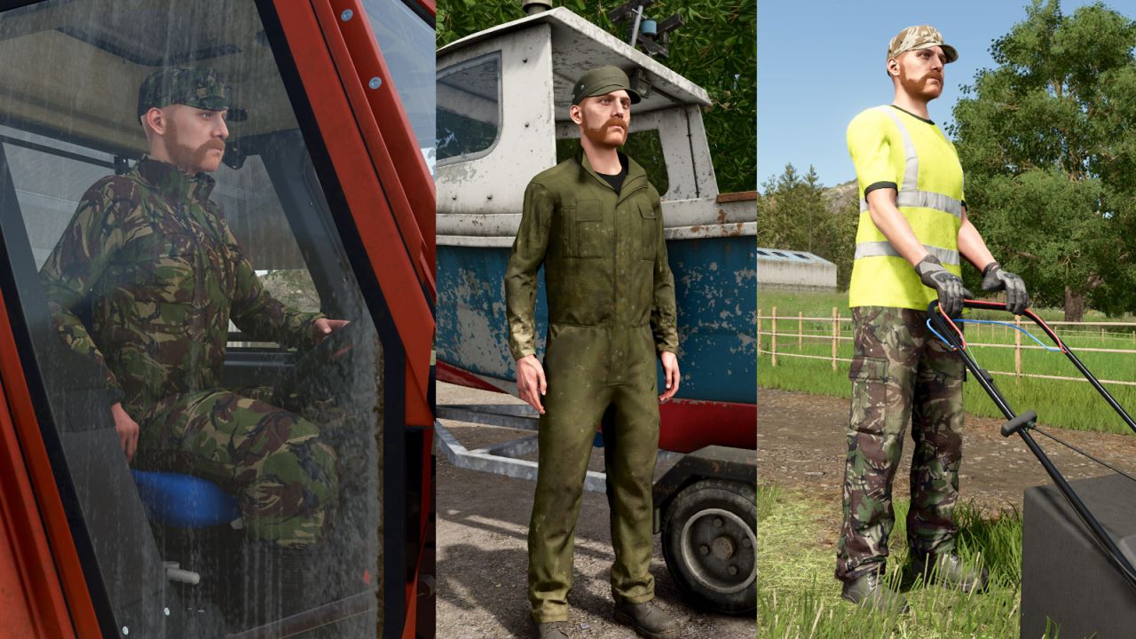Army Surplus & Workwear Wardrobe Collection v1.0.0.2