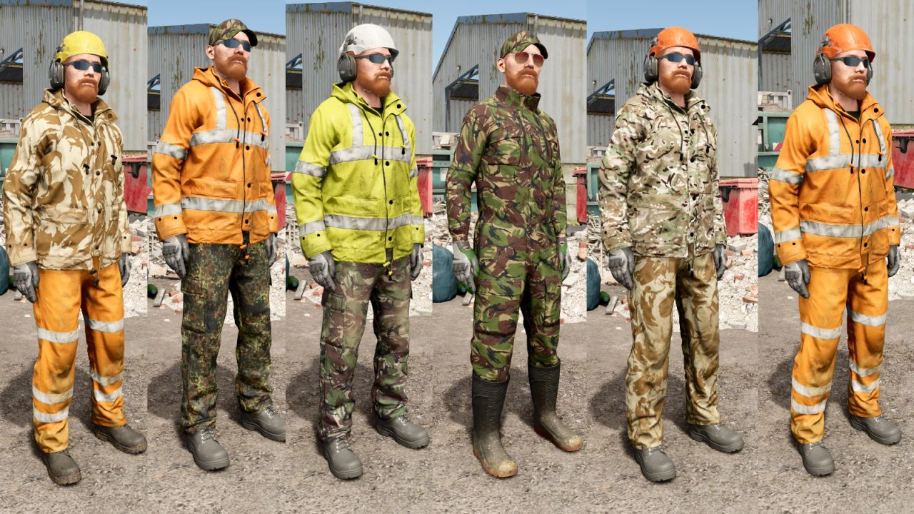 Army Surplus & Workwear Wardrobe Collection V1.0.0.3